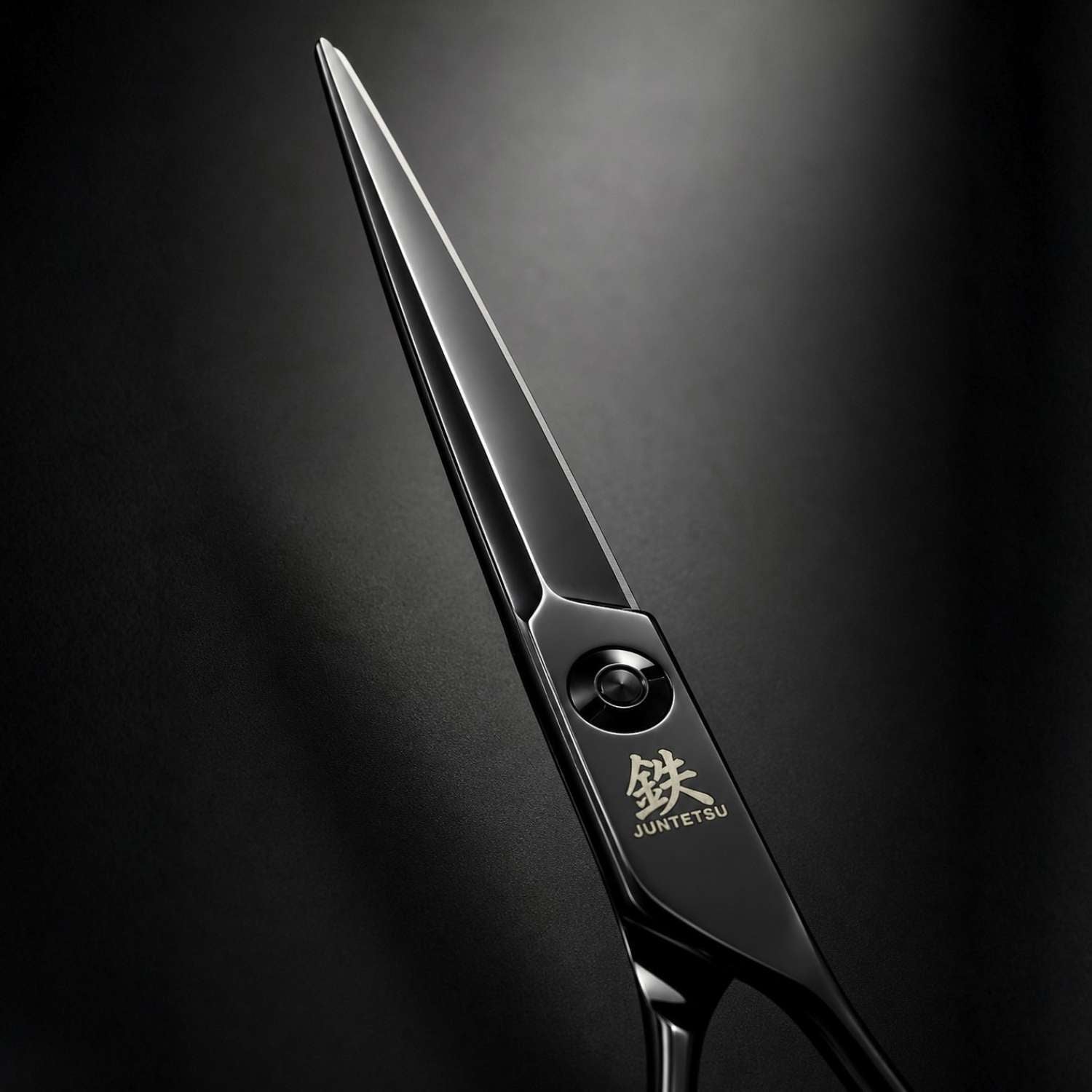 Juntetsu Black Cobalt Hair Cutting Scissors