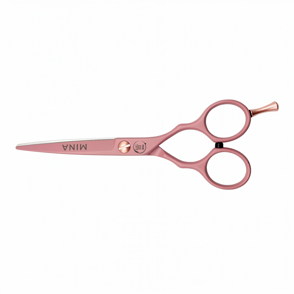 Mina Classic Pastel Pink Hair Cutting Scissors