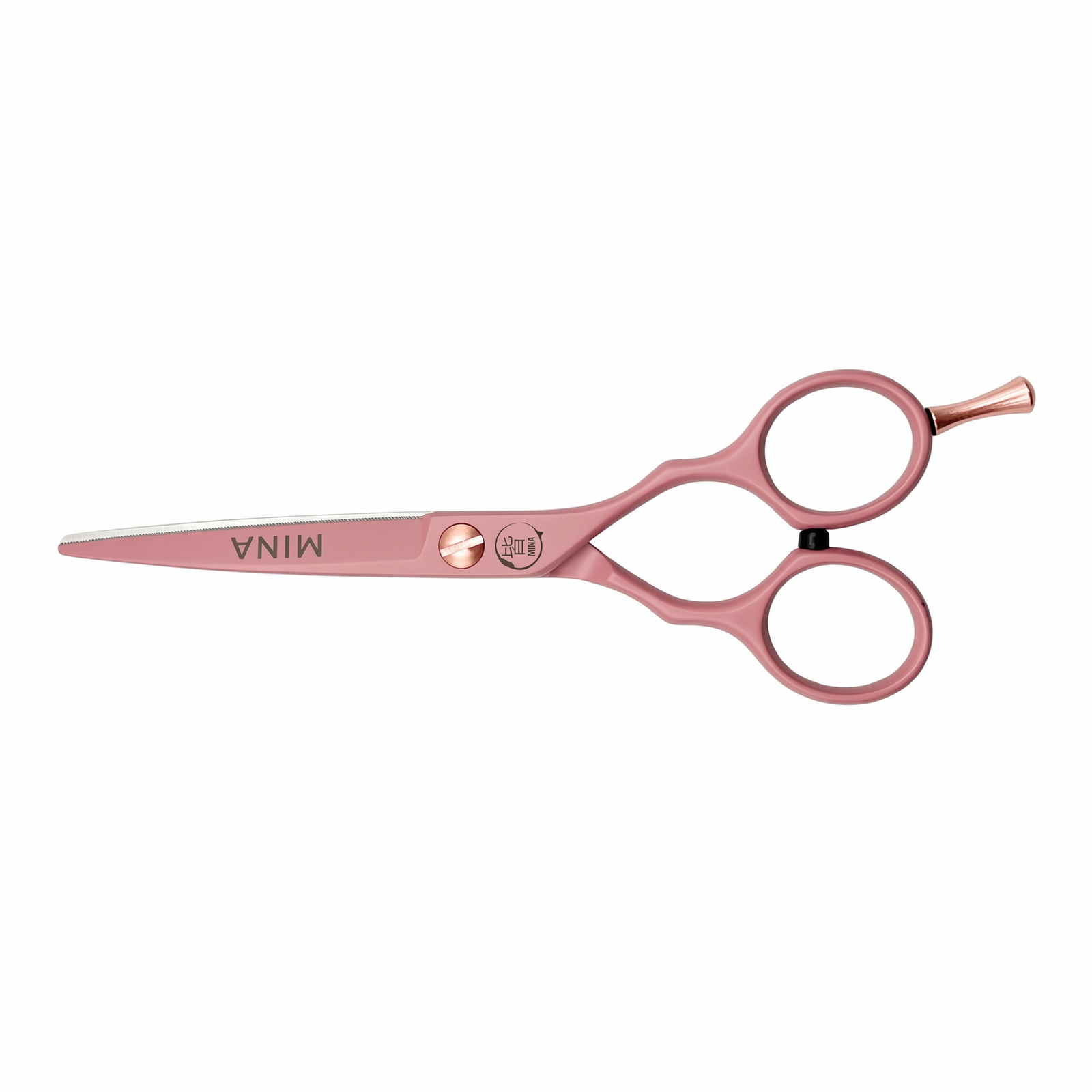 Mina Classic Pastel Pink Hair Cutting Scissors
